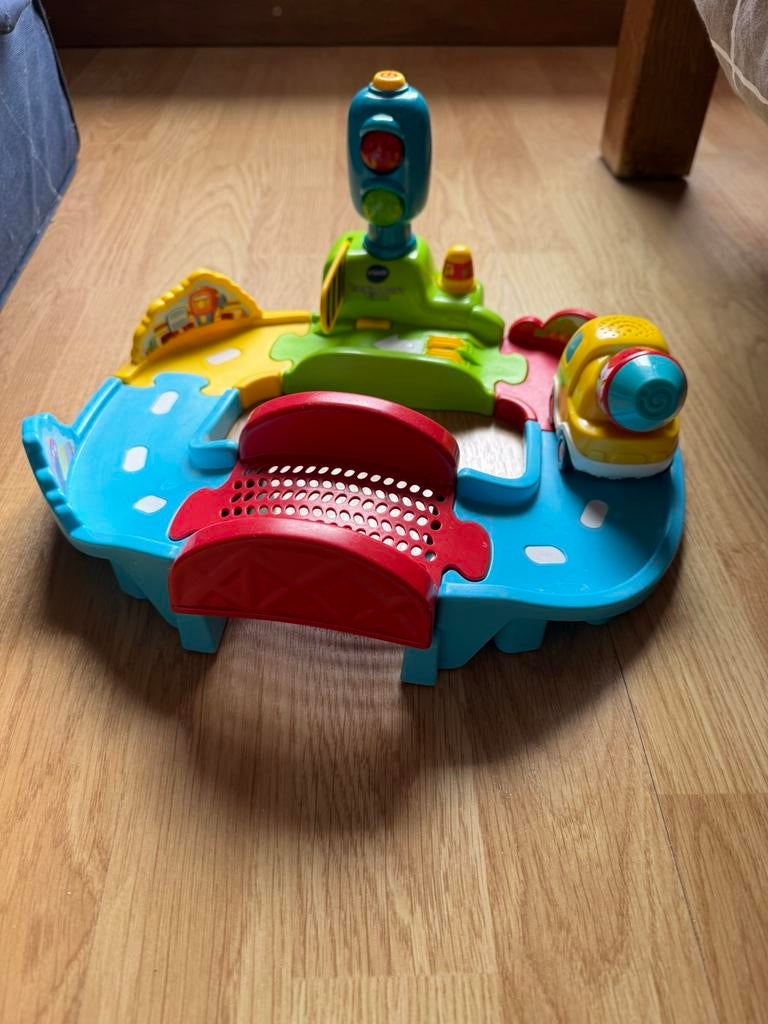 Dit is een VTech Toet Toet Auto's speelset., Kinderen en Baby's, Speelgoed | Vtech, Ophalen of Verzenden, Zo goed als nieuw, 2 tot 4 jaar