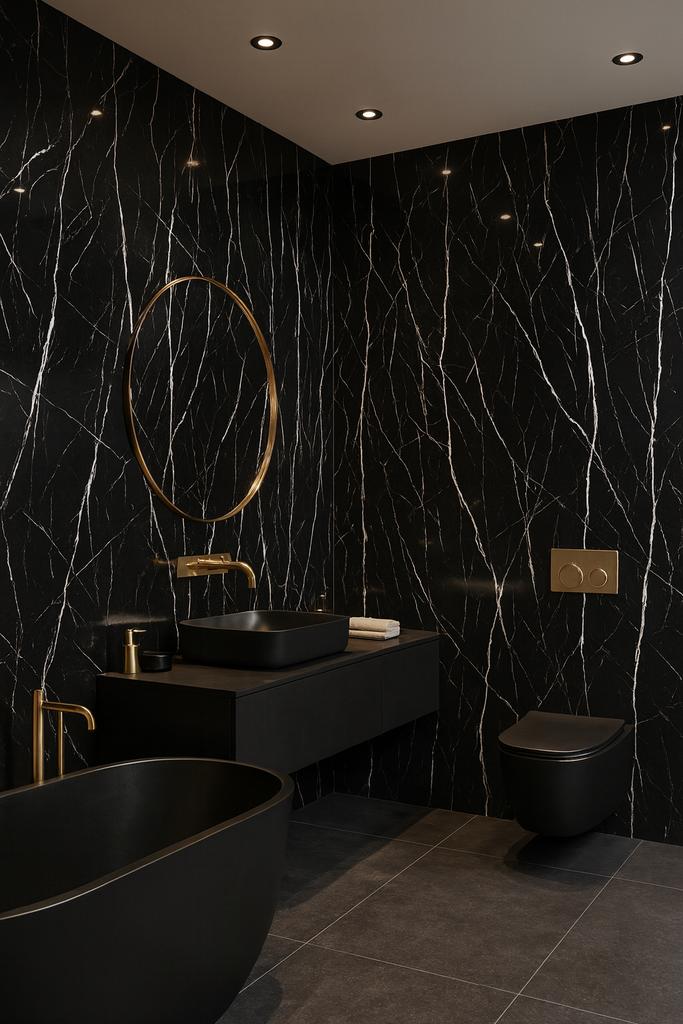 PVC Marmerlook Wandpanelen – Luxe Badkamer Zonder Tegels, Ophalen of Verzenden, Nieuw