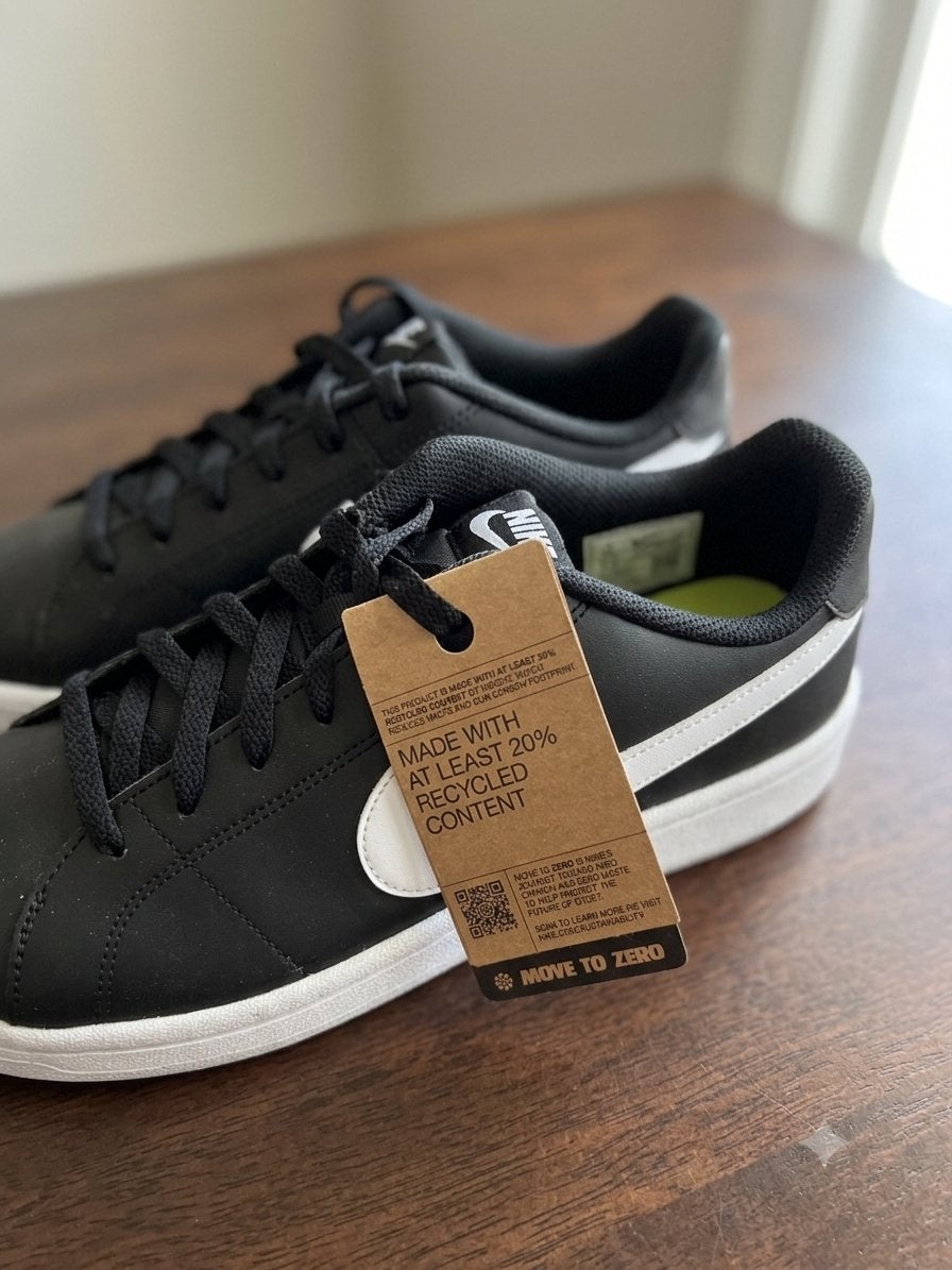 Nike Court Royale 2 Next Nature Zwart - Maat 42.5 (Nieuw), D, Zwart, Nieuw, Ophalen of Verzenden