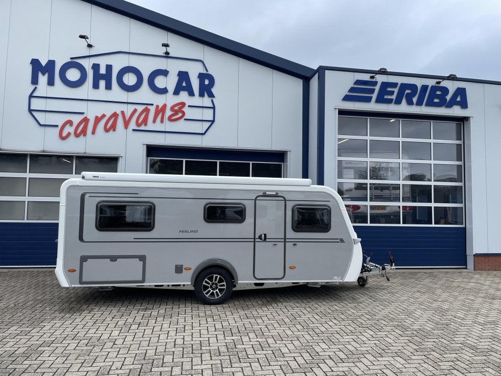 Eriba Feeling 442, Caravans en Kamperen, Caravans, Overige typen, Standaardzit, Schokbreker, Bedrijf