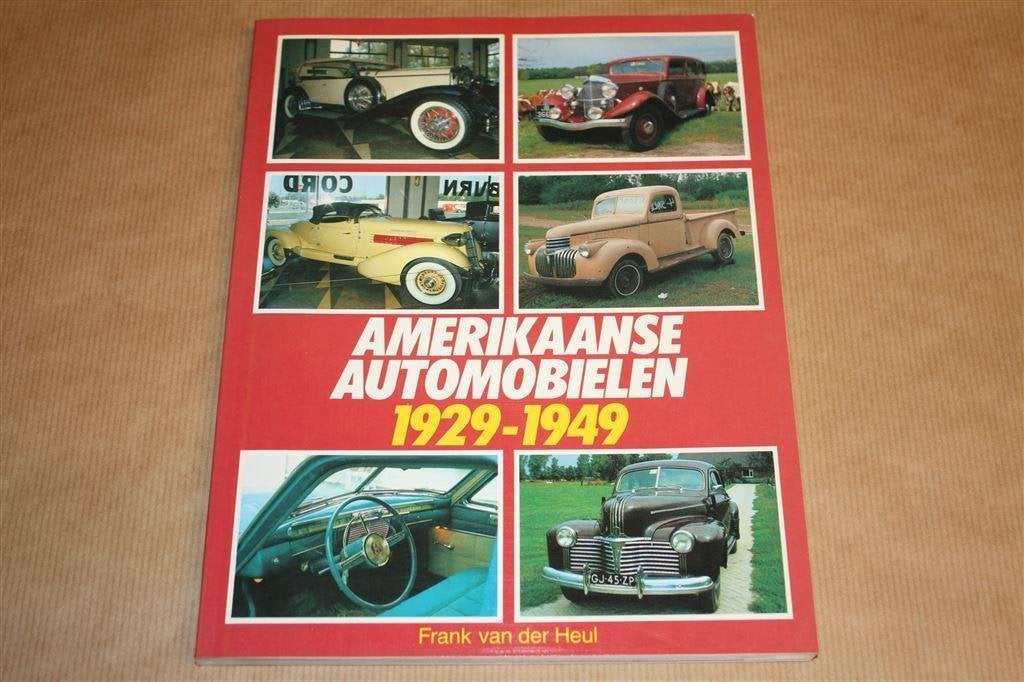 Amerikaanse automobielen 1929-1949. Fotoboek met klassiekers, Boeken, Ophalen of Verzenden, Gelezen, Overige merken