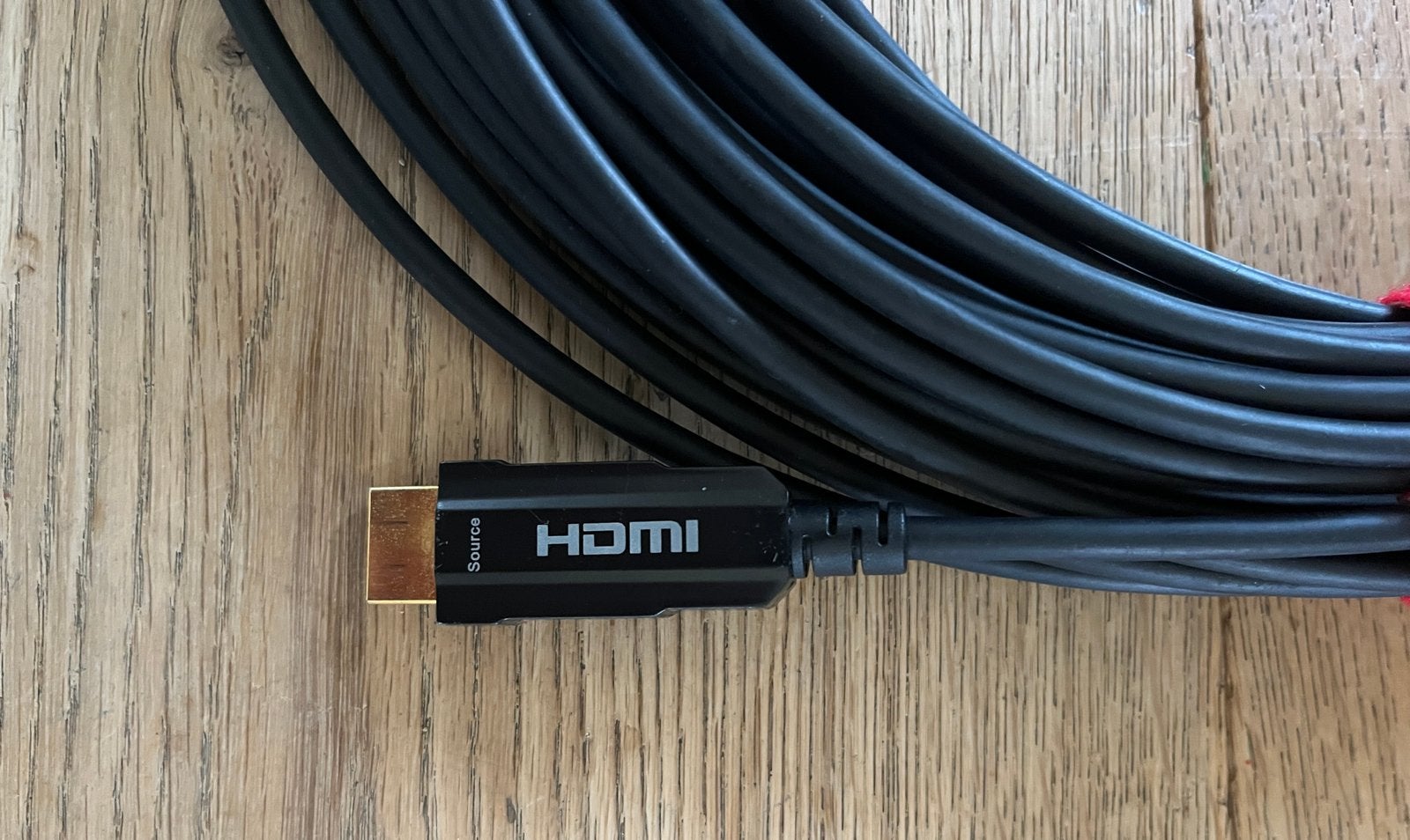 HDMI optische kabel 20 meter - Zo goed als nieuw, Ophalen of Verzenden, Zo goed als nieuw, Minder dan 2 meter, HDMI-kabel