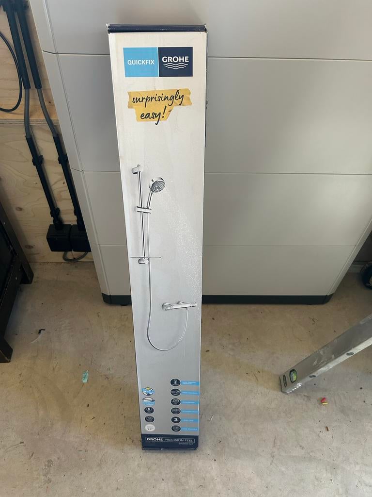 Nieuwe GROHE Doucheset Chroom vitalio, Doe-het-zelf en Verbouw, Sanitair, Ophalen of Verzenden, Nieuw, Chroom, Douche