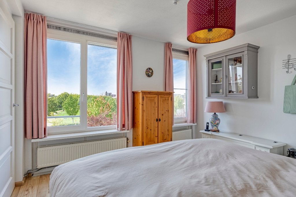 Luxe set Holland Haag Apollo gordijnen – kleur Salmon, 181 cm, Ophalen of Verzenden, Zo goed als nieuw, Gordijn