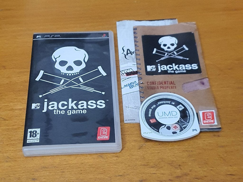 PSP | Jackass The Game, 1 speler, Ophalen of Verzenden, Gebruikt, Vanaf 3 jaar