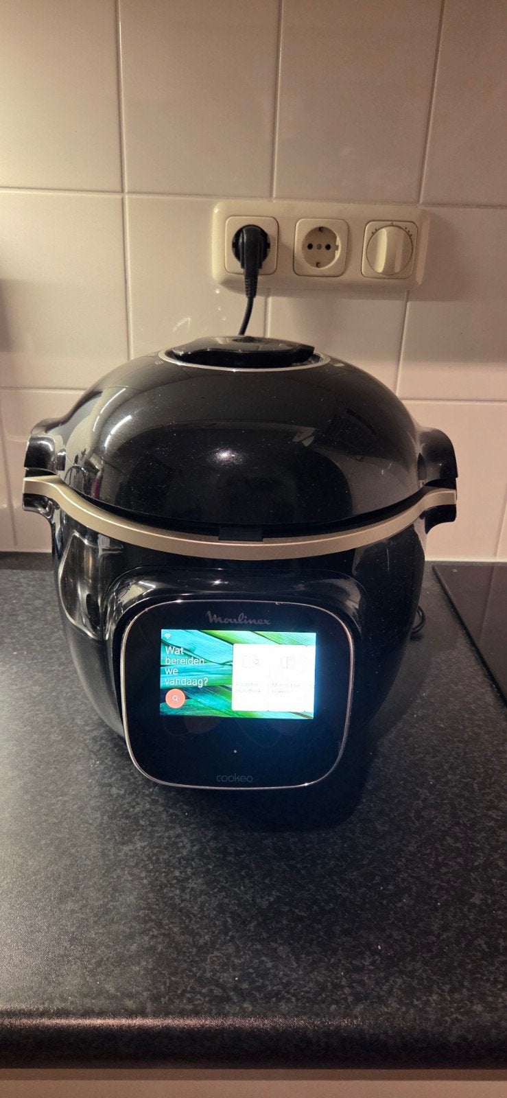 Moulinex Cookeo Touch 6L WiFi  met Extra Crisp Lid, Ophalen, Zo goed als nieuw
