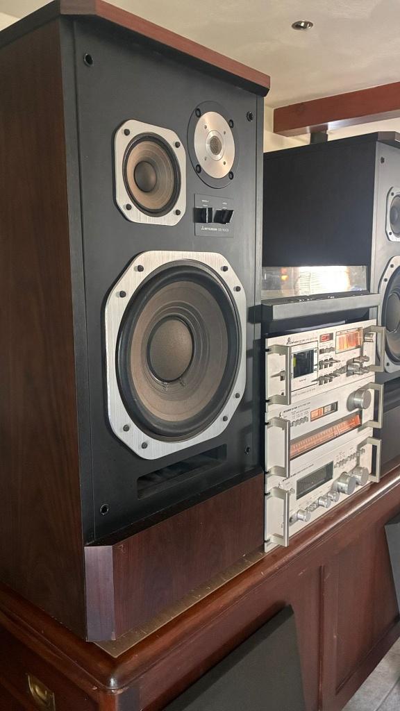 Mitsubishi set DA-U680/DA-F680/DP-EC 10/DT-4700/DC50CS, Tuner of Radio, Losse componenten, Zo goed als nieuw, Ophalen