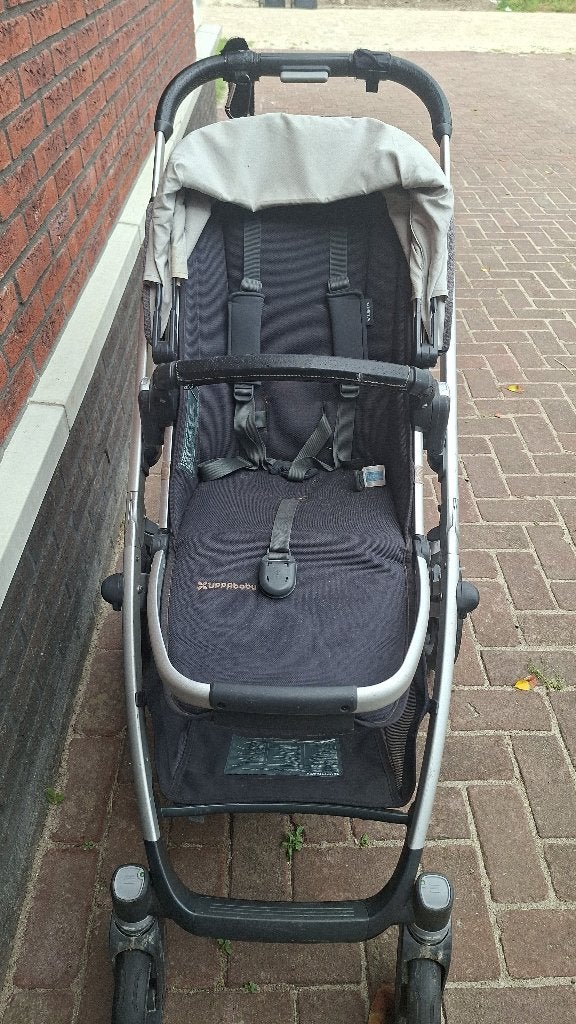 Kinderwagen en buggy uppababy, Kinderen en Baby's, Gebruikt, Combiwagen, Verstelbare duwstang, Ophalen