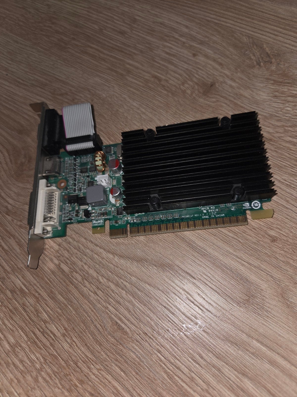 Nvidia GeForce 8400GS 512MB DDR3 PCI-E Videokaart met HDMI, Ophalen, Gebruikt, GDDR3, HDMI