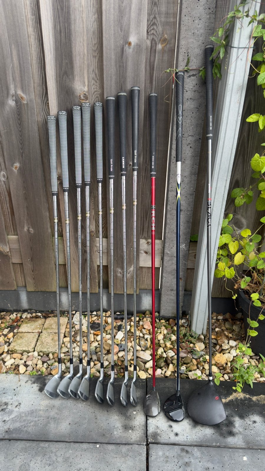 Mizuno MX23 IJzerset 3-PW + Callaway 3W&H4 + Spalding Driver, Ophalen of Verzenden, Zo goed als nieuw, Club, Mizuno