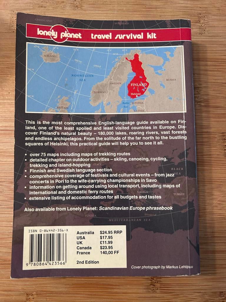Lonely Planet Travel Survival Kit Finland (2nd Edition), Lonely Planet, Budget, Europa, Ophalen of Verzenden