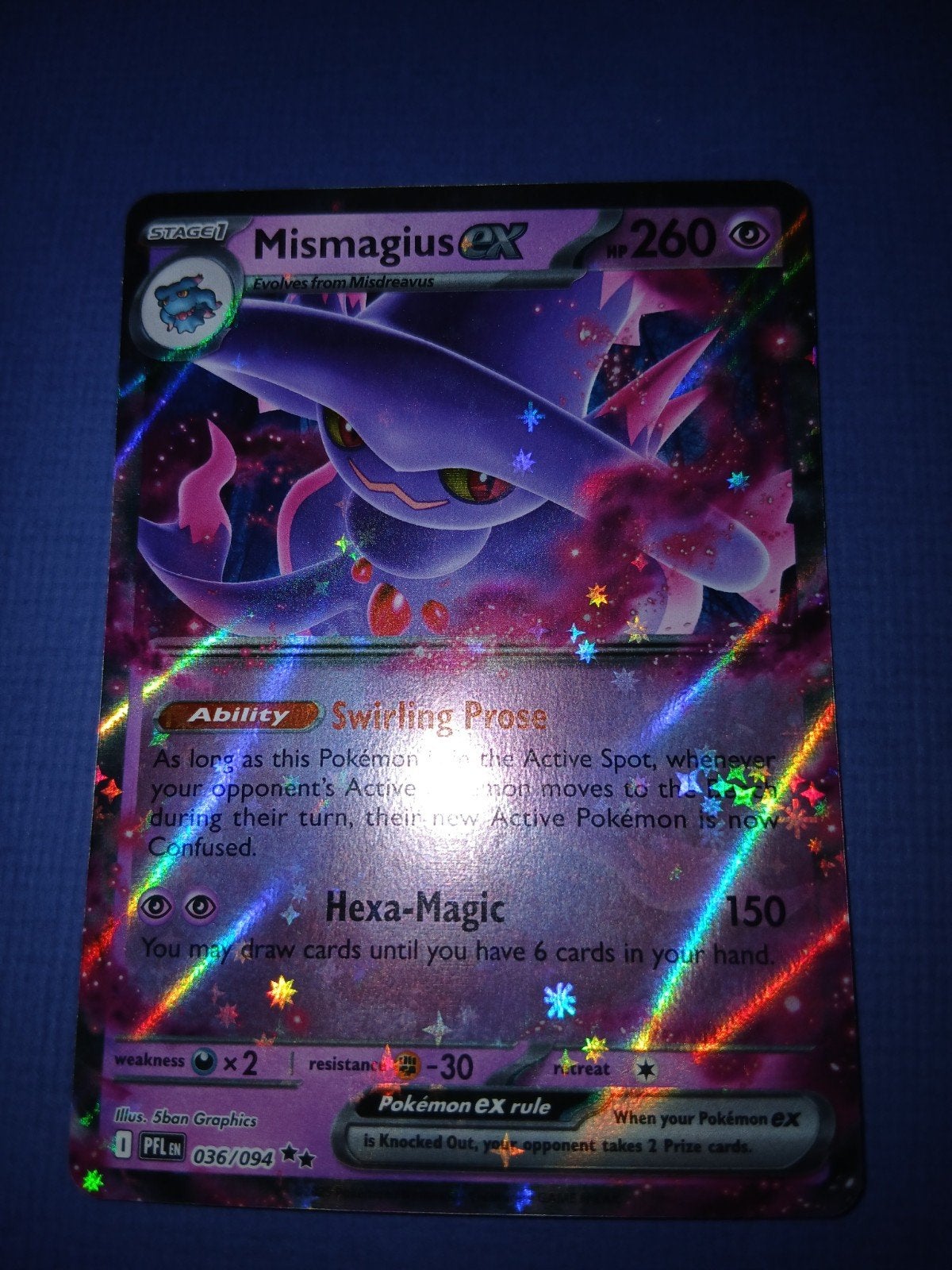 mismagius hp 260 hole, Ophalen of Verzenden