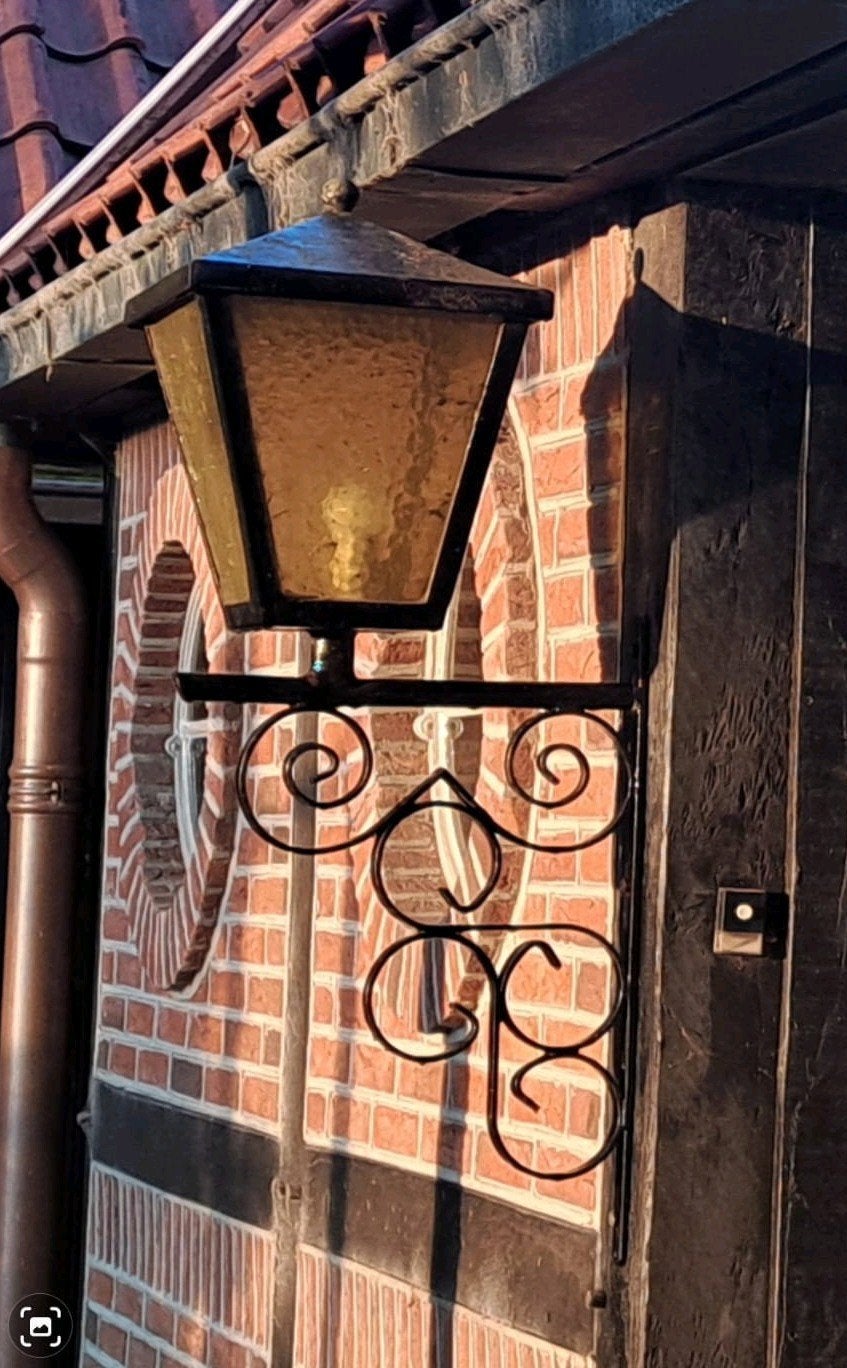 2 buitenlampen wandlantaarn gevellamp muurverlichting, Tuin en Terras, Buitenverlichting, Ophalen, Minder dan 50 watt, Wandlamp