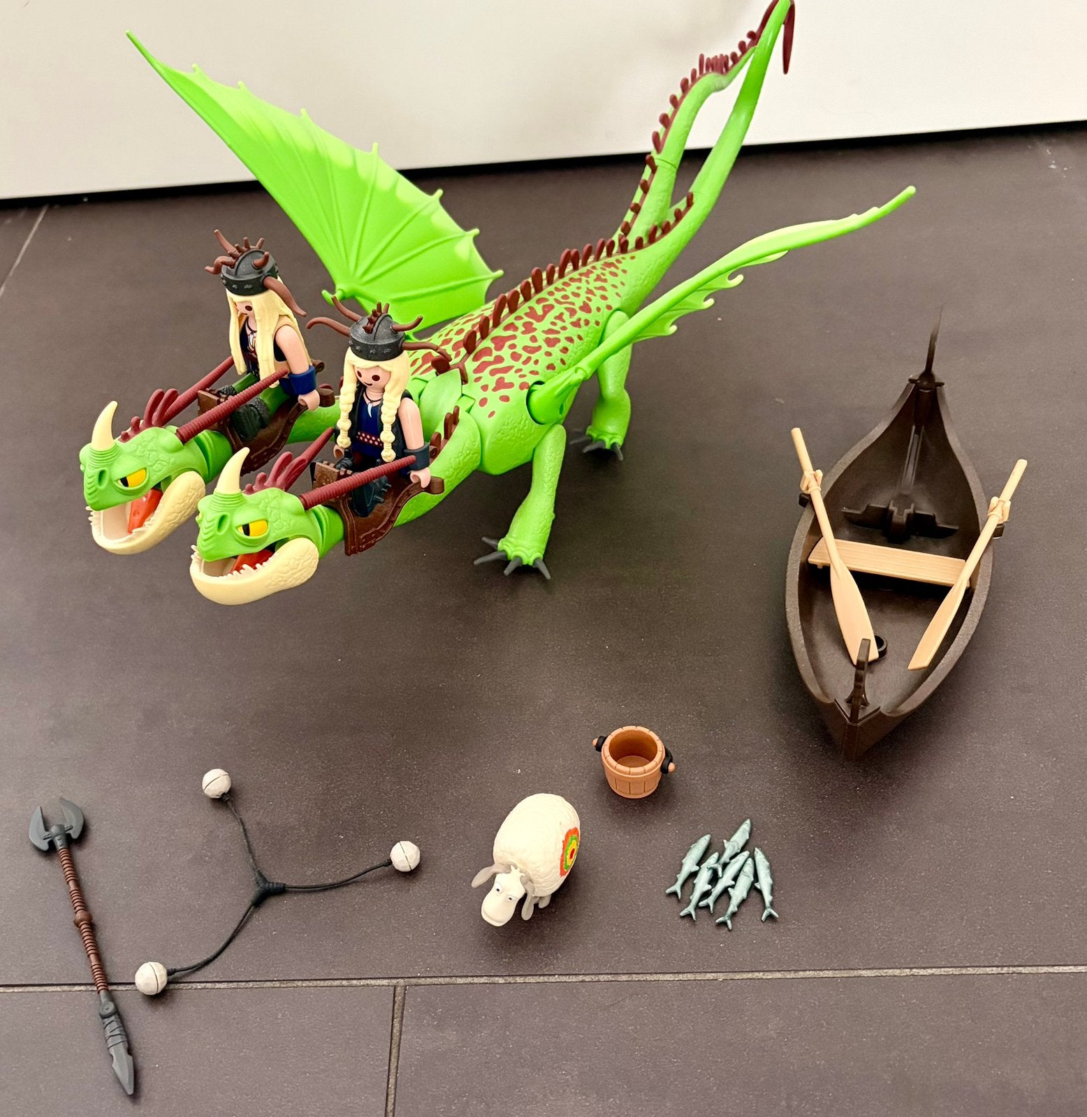 Playmobil Dragons 9458 te koop zgan, Complete set, Ophalen of Verzenden, Zo goed als nieuw, Dragons