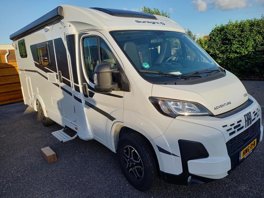 Camper Sunlight V66 8 trapsautomaat., Automaat, Sunlight, Ringverwarming, Buitenlamp