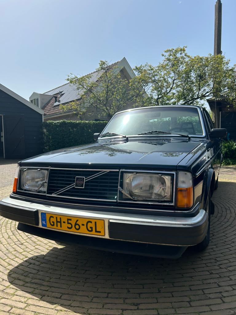 Volvo 244 2.1 GL 1980 Blauw, 4 cilinders, Blauw, Origineel Nederlands, Handgeschakeld