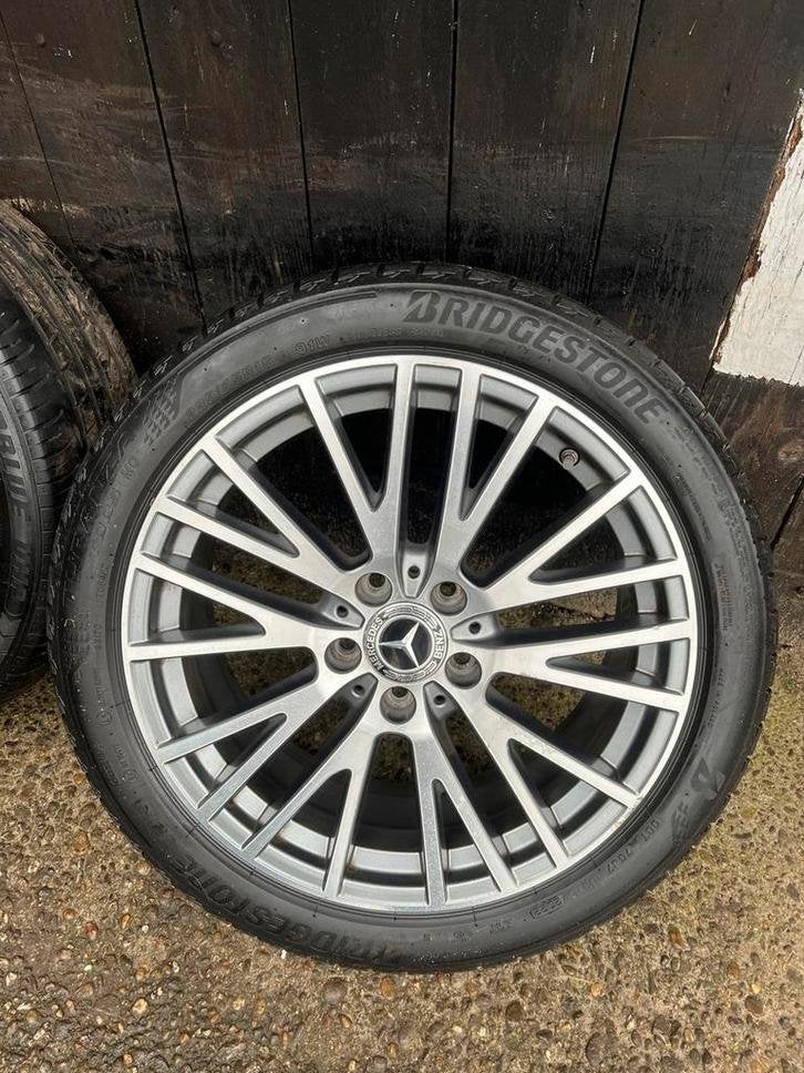 Originele Mercedes A-klasse W177 CLA C118 velgen 18? 5x112, 18 inch, Gebruikt, Banden en Velgen, Niet ingevuld