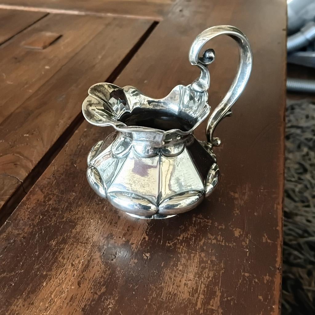 Zilveren Roomkan / melkkan, Ophalen, Zilver