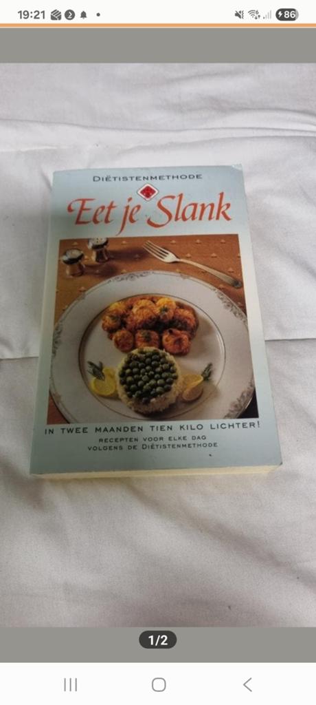 Eet je Slank - Diëtistenmethode boek, Boeken, Gezondheid, Dieet en Voeding, Ophalen of Verzenden, Gelezen, Dieet en Voeding, Harriette verkoelen