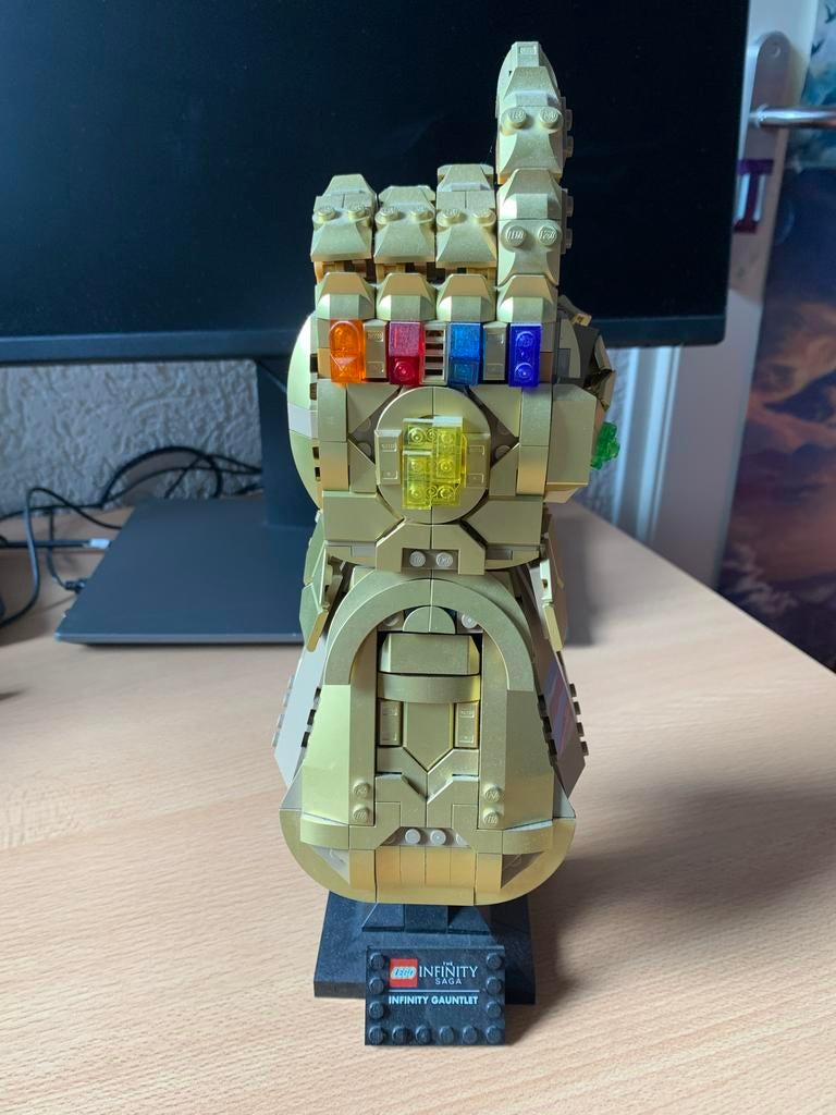 Lego Marvel Infinity Gauntlet 76191, Ophalen of Verzenden, Zo goed als nieuw, Complete set, Lego
