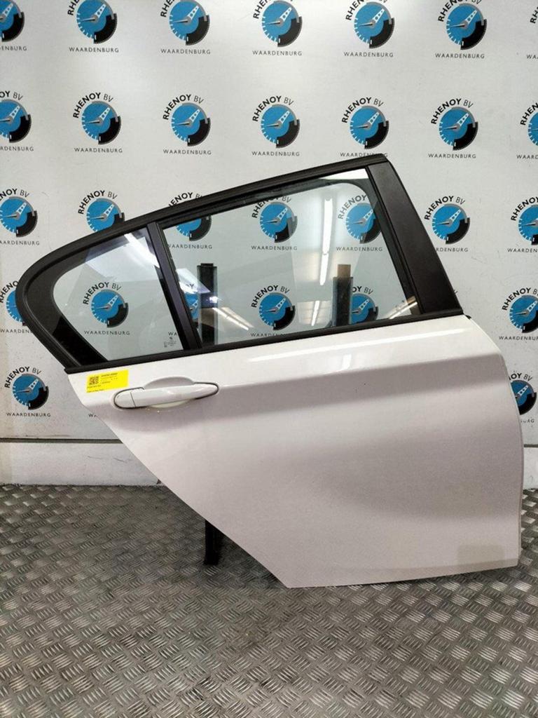 BMW 1 SERIES F20 116i High Exe.  PORTIER RA  2014, Gebruikt, Deur, Achter, Ophalen of Verzenden
