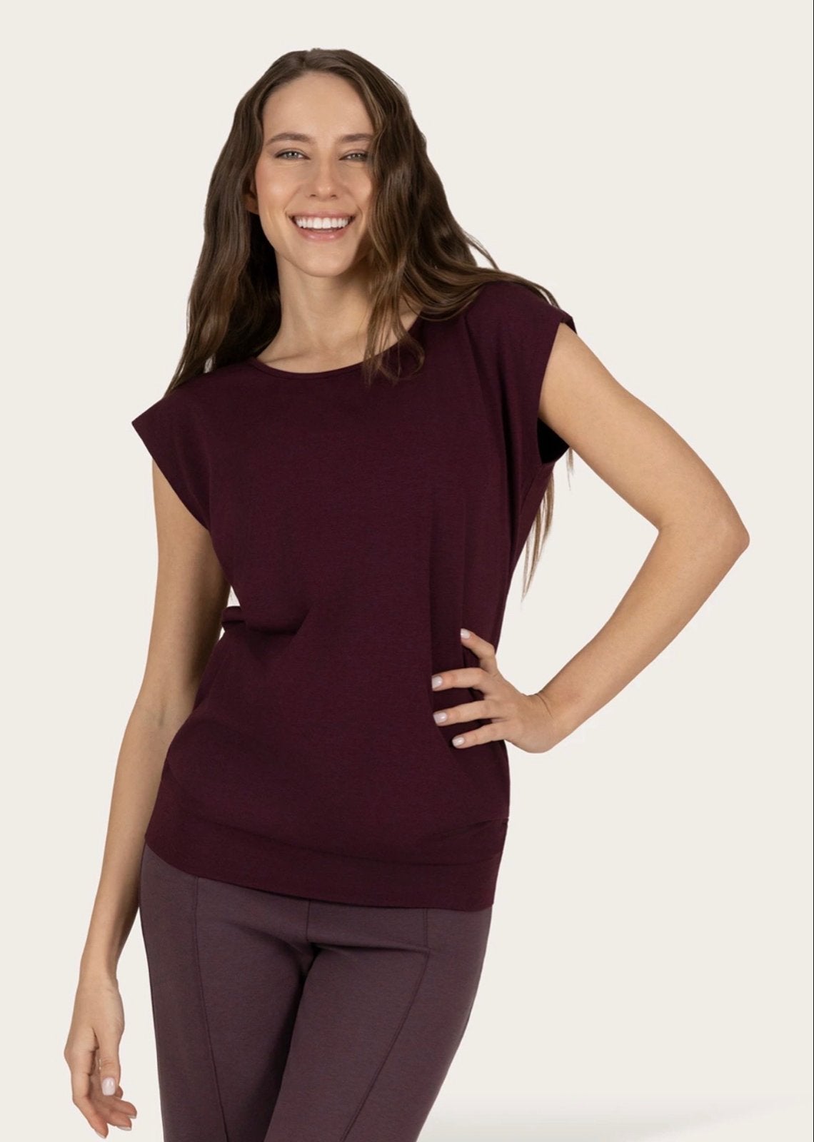 Yogakleding Urban Goddess Asana Tee Fig, Ophalen of Verzenden, Nieuw, Overig