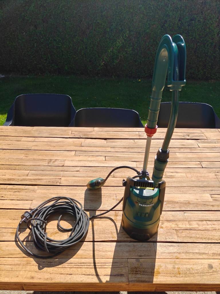 Parkside PRP 400 C2 Dompelpomp Waterpomp, Ophalen, Gebruikt, Elektrisch, Dompelpomp