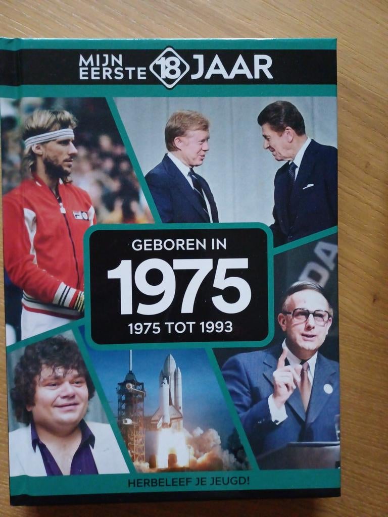 Mijn Eerste 18 Jaar, geboren in 1975 NIEUW!, Boeken, Ophalen, 20e eeuw of later, Nieuw