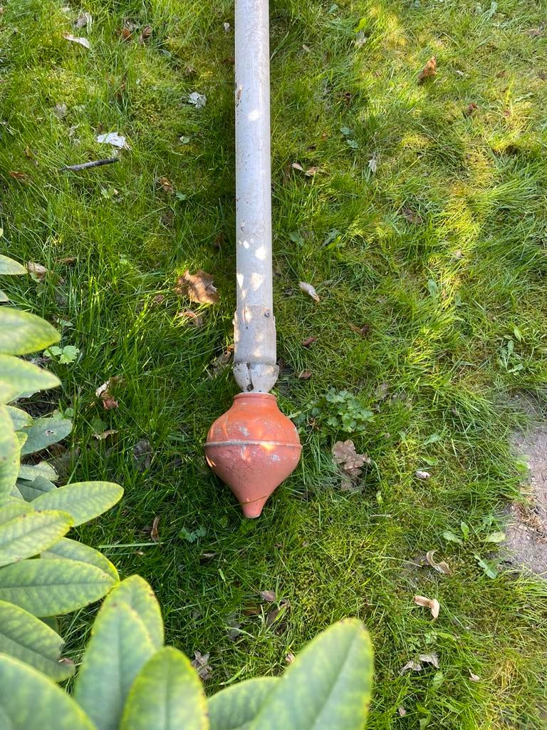 Vlaggenmast poleyester 10 meter kantelmast, Diversen, Ophalen of Verzenden, Zo goed als nieuw