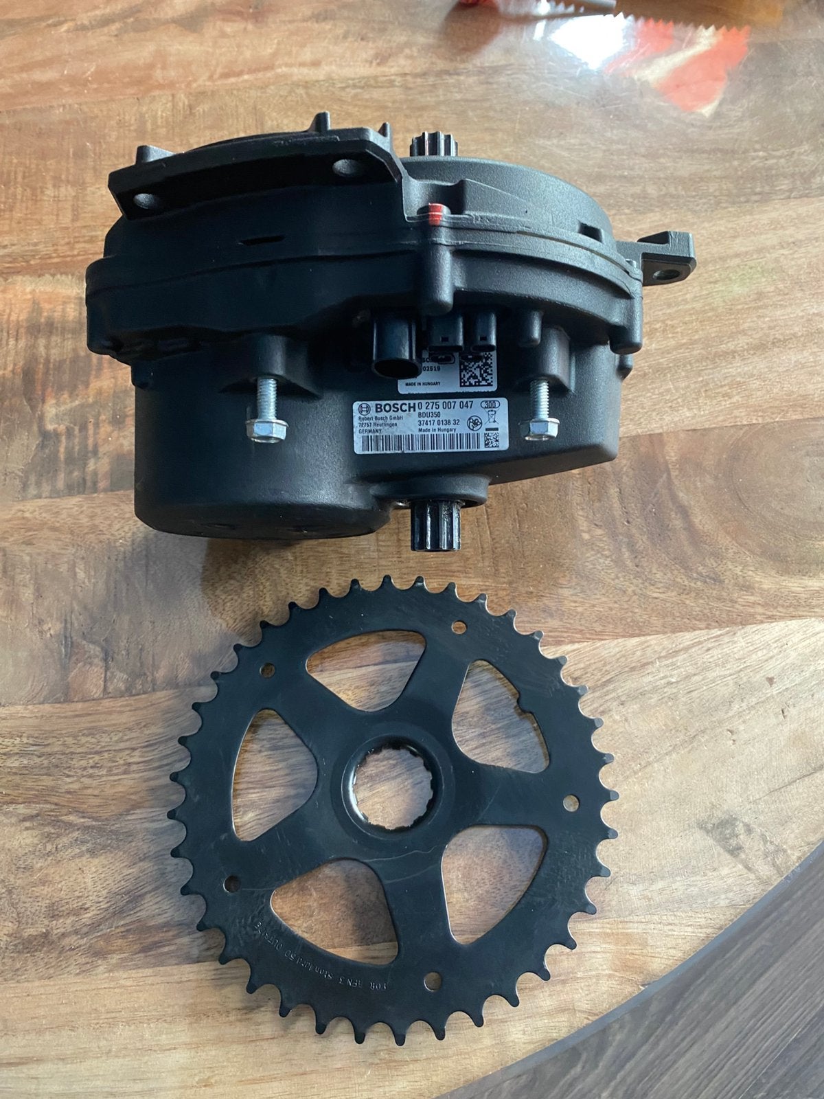 Bosch active line middenmotor 0275007046, Fietsen en Brommers, Fietsonderdelen, Ophalen, Zo goed als nieuw, Motor, Bosch