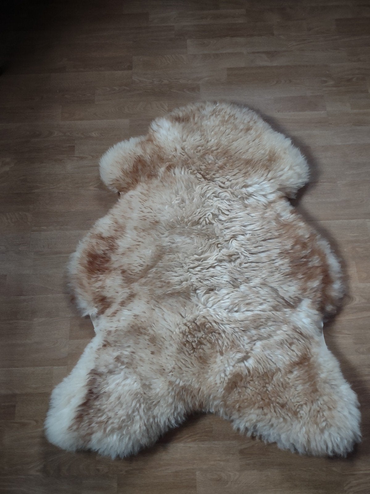 Dyreskinn Schapenvacht Mouflon - Zacht en Warm, Bruin, 100 tot 150 cm, Zo goed als nieuw, Natuurlijk, Scandinavisch, Landelijk