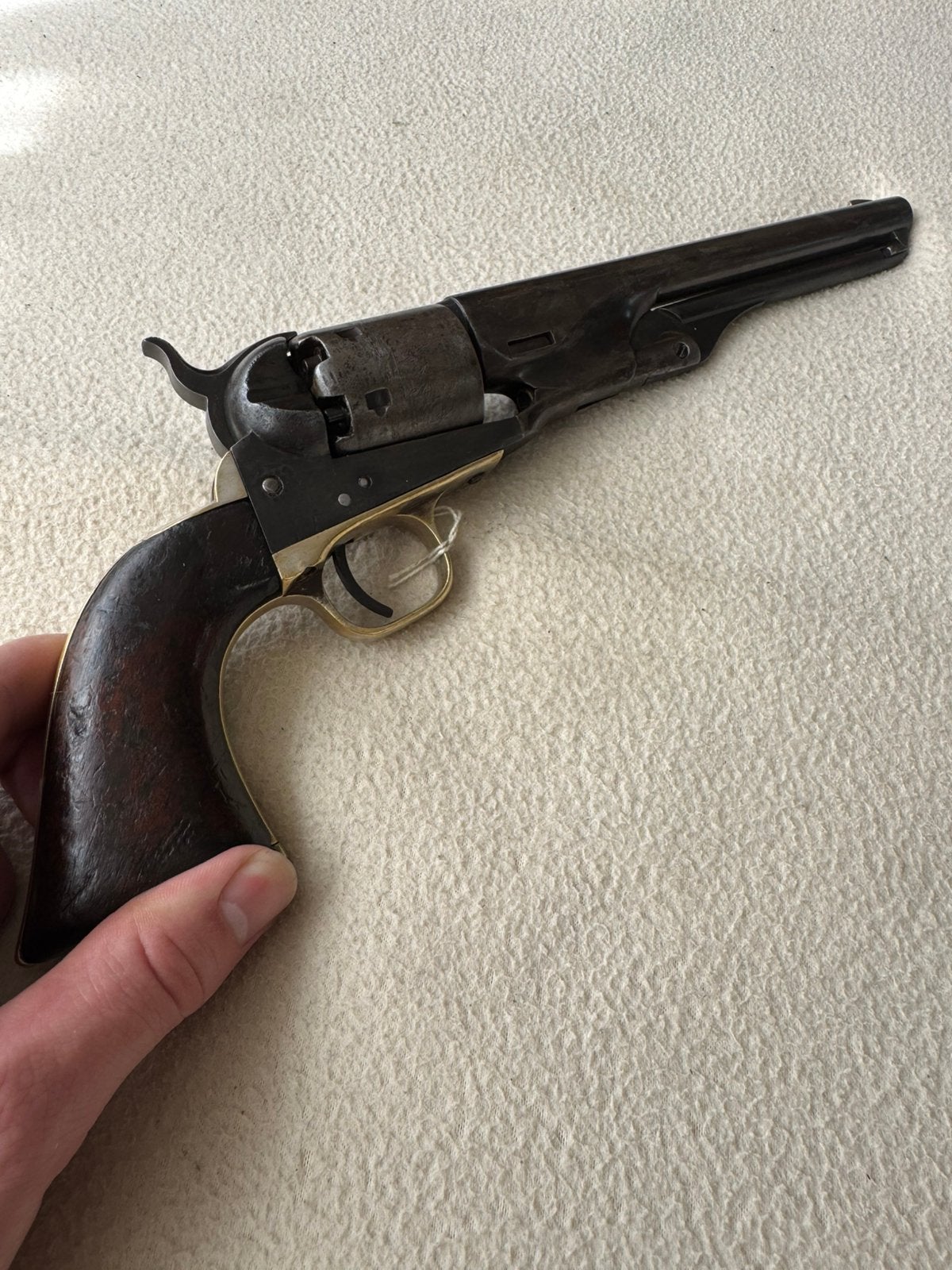 Orginele Colt model 1861 Navy Revolver, Ophalen of Verzenden, Marine, Mes of Dolk