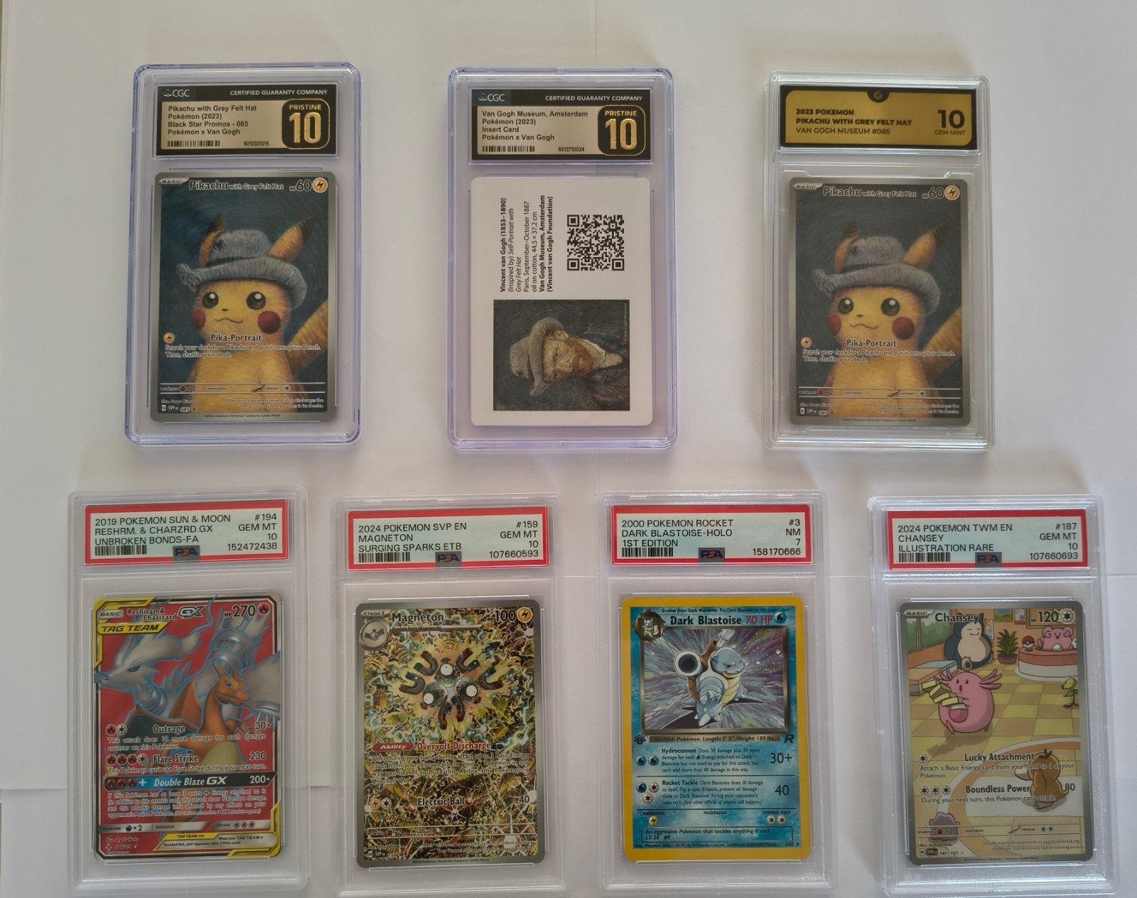 Verschillende pokemon Slabs Oa Psa 10 / Cgc pristine 10 🌟, Hobby en Vrije tijd, Ophalen, Nieuw