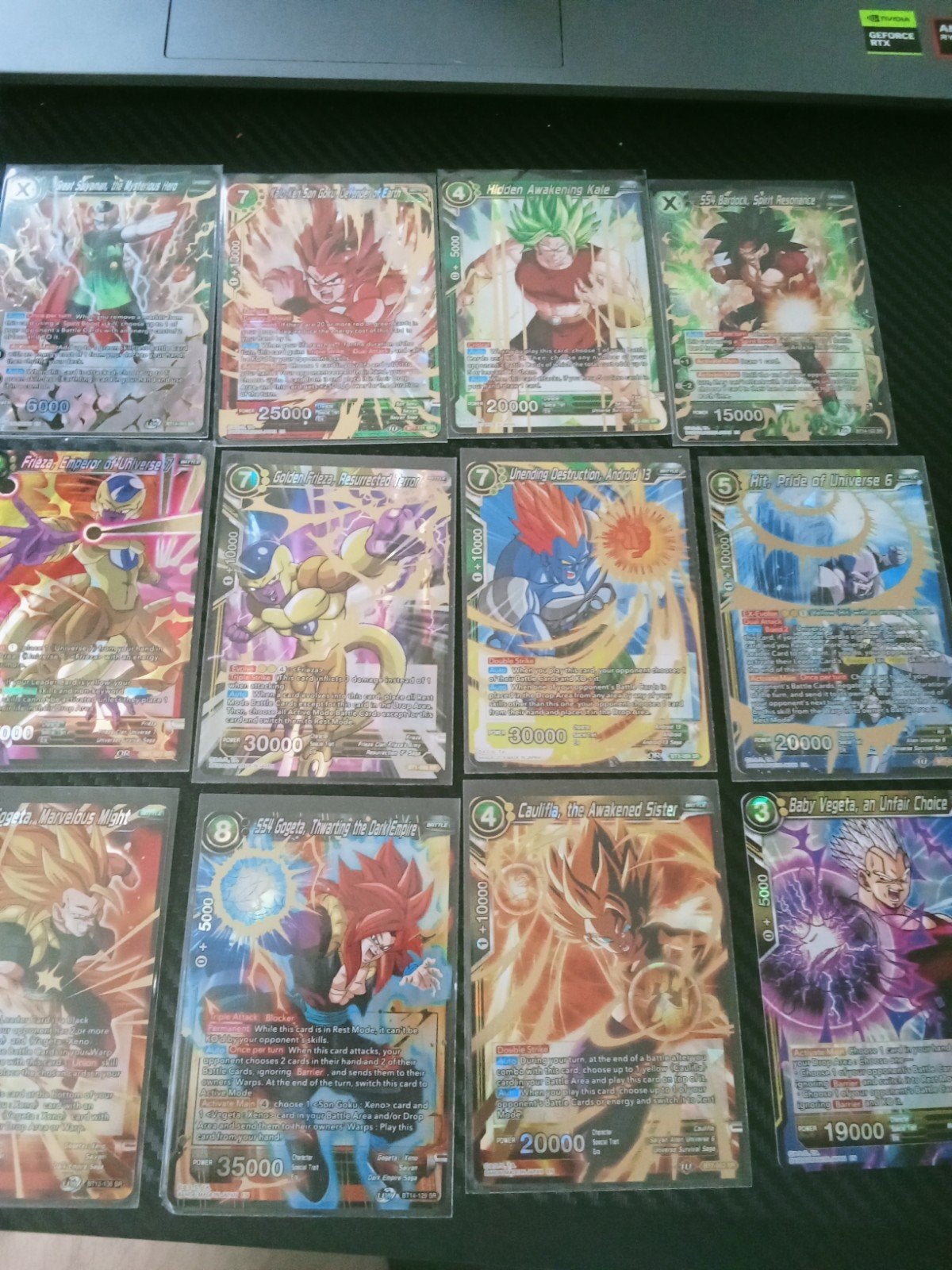 Dragon Ball Super super rares collectie kaarten, Ophalen of Verzenden, Meerdere kaarten