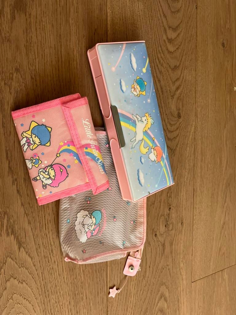 Little twinstars toilettas,etui, en portomonee, Ophalen, Overige figuren, Zo goed als nieuw, Overige typen