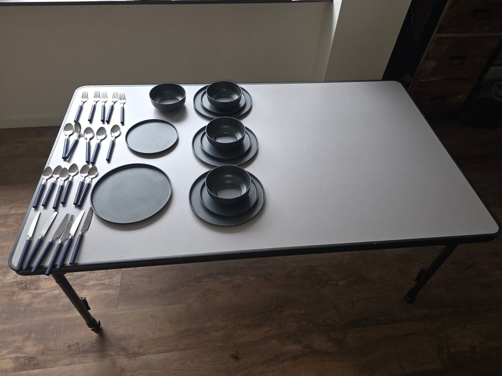 Opvouwbare campingtafel - Ideaal voor kamperen, Ophalen of Verzenden, Gebruikt, Campingtafel