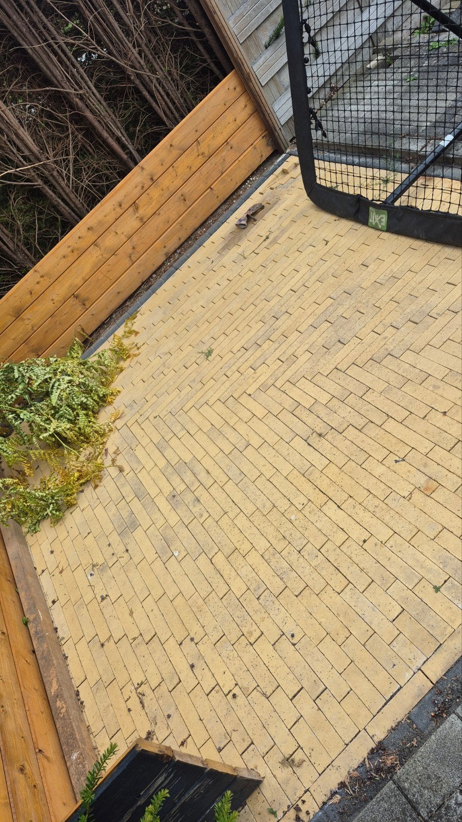 Gele gebakken klinkers - gratis af te halen, Tuin en Terras, Tegels en Klinkers, Ophalen, Gebruikt, Minder dan 5 m², Klinkers