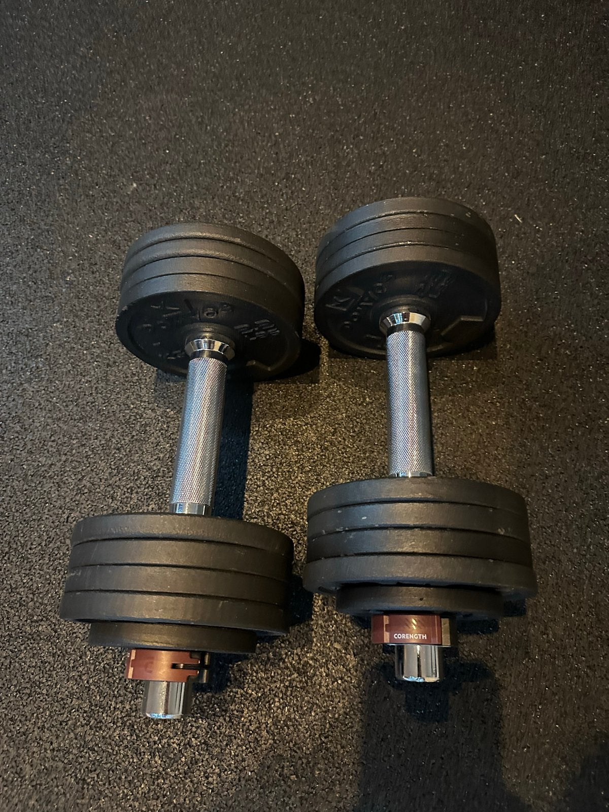 Decathlon Dumbbell 10 kg met extra schijven, Sport en Fitness, Ophalen, Gebruikt, Armen, Dumbbell