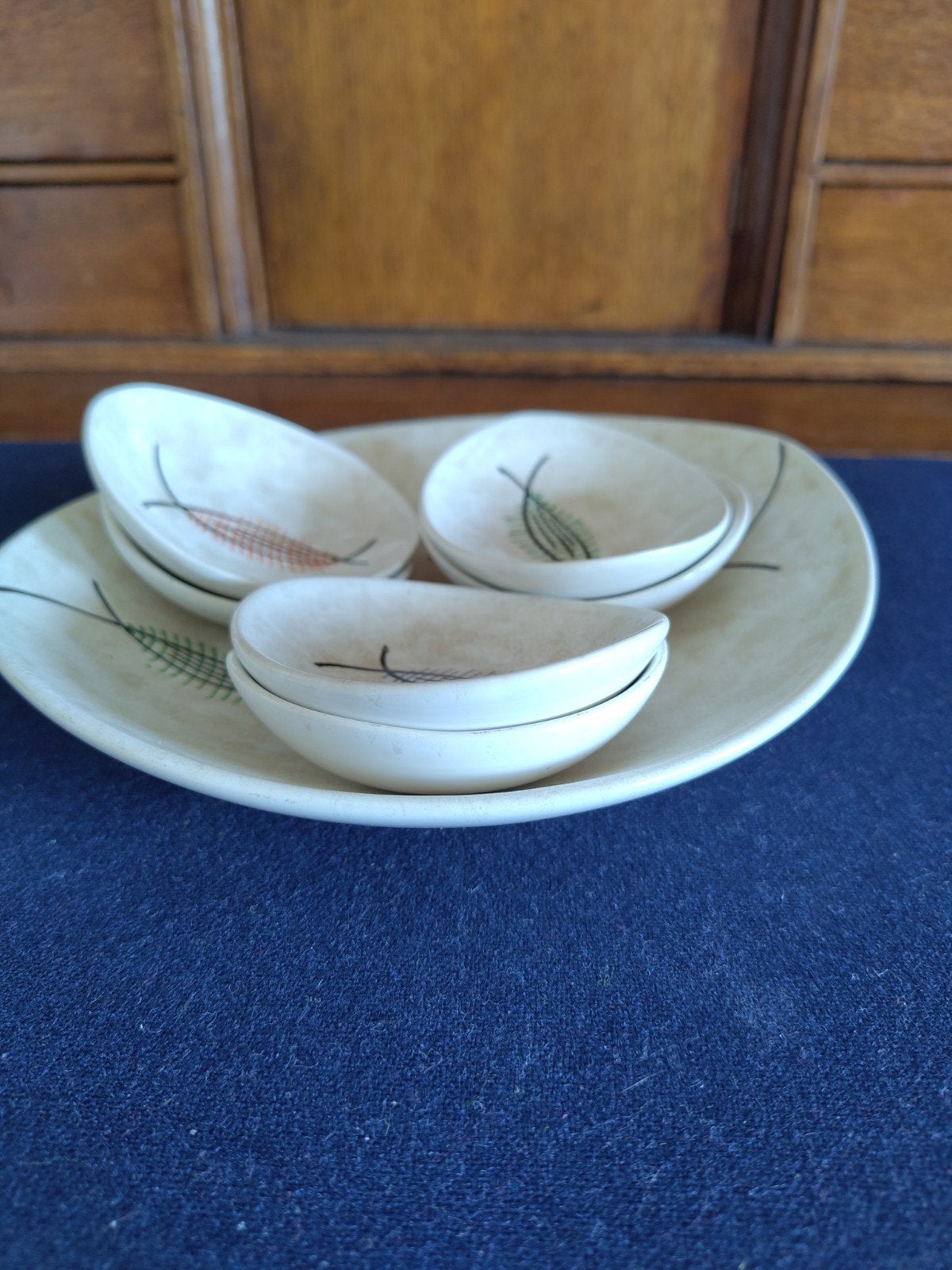 pindaset Regina Gouda plateel ERO, Antiek en Kunst, Ophalen of Verzenden