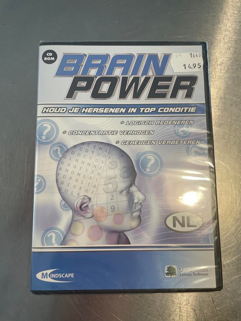 Brain Power - Mindscape - Windows CD-ROM - Nieuw & Gesealed!, Ophalen of Verzenden, Nieuw, Windows