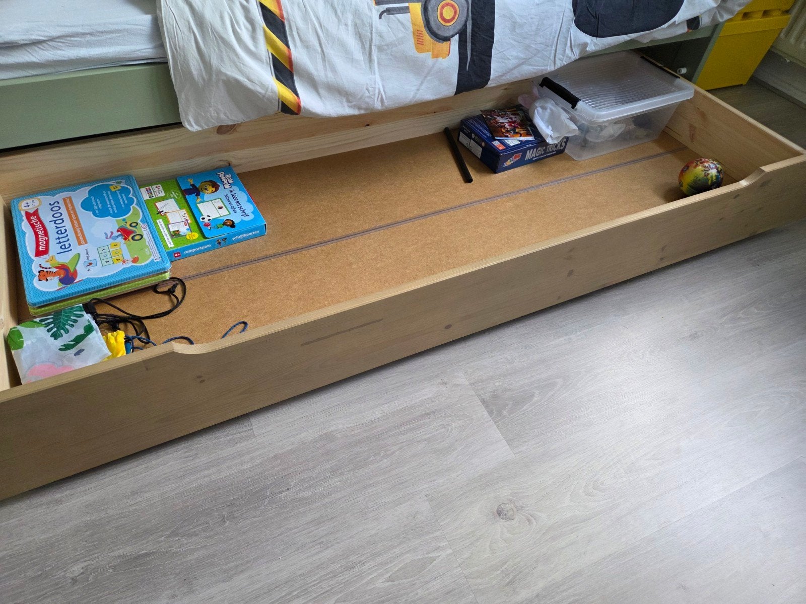 Onderschuif lade nieuw in doos - gratis, Ophalen, Nieuw, Eenpersoons, Hout