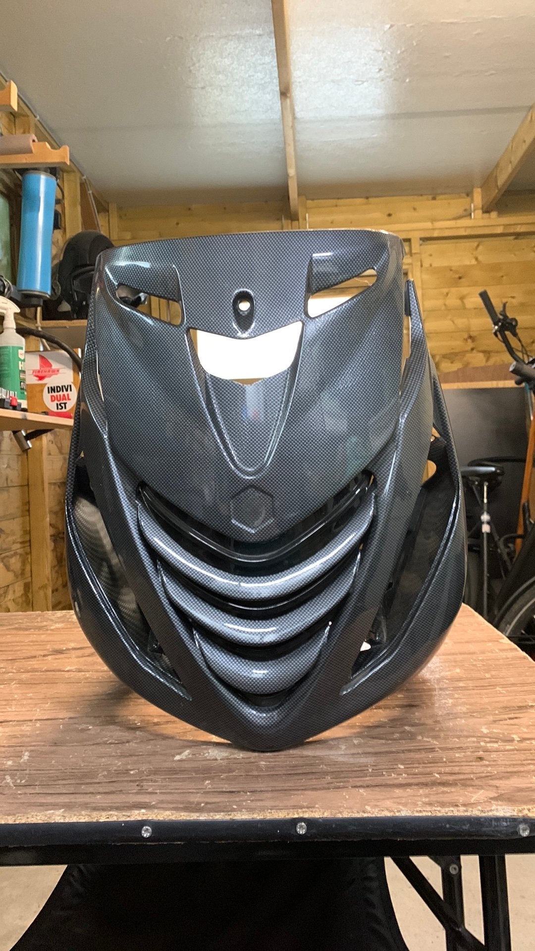 Zip sp carbon voorkap, Ophalen of Verzenden, Zo goed als nieuw, Kap, Piaggio