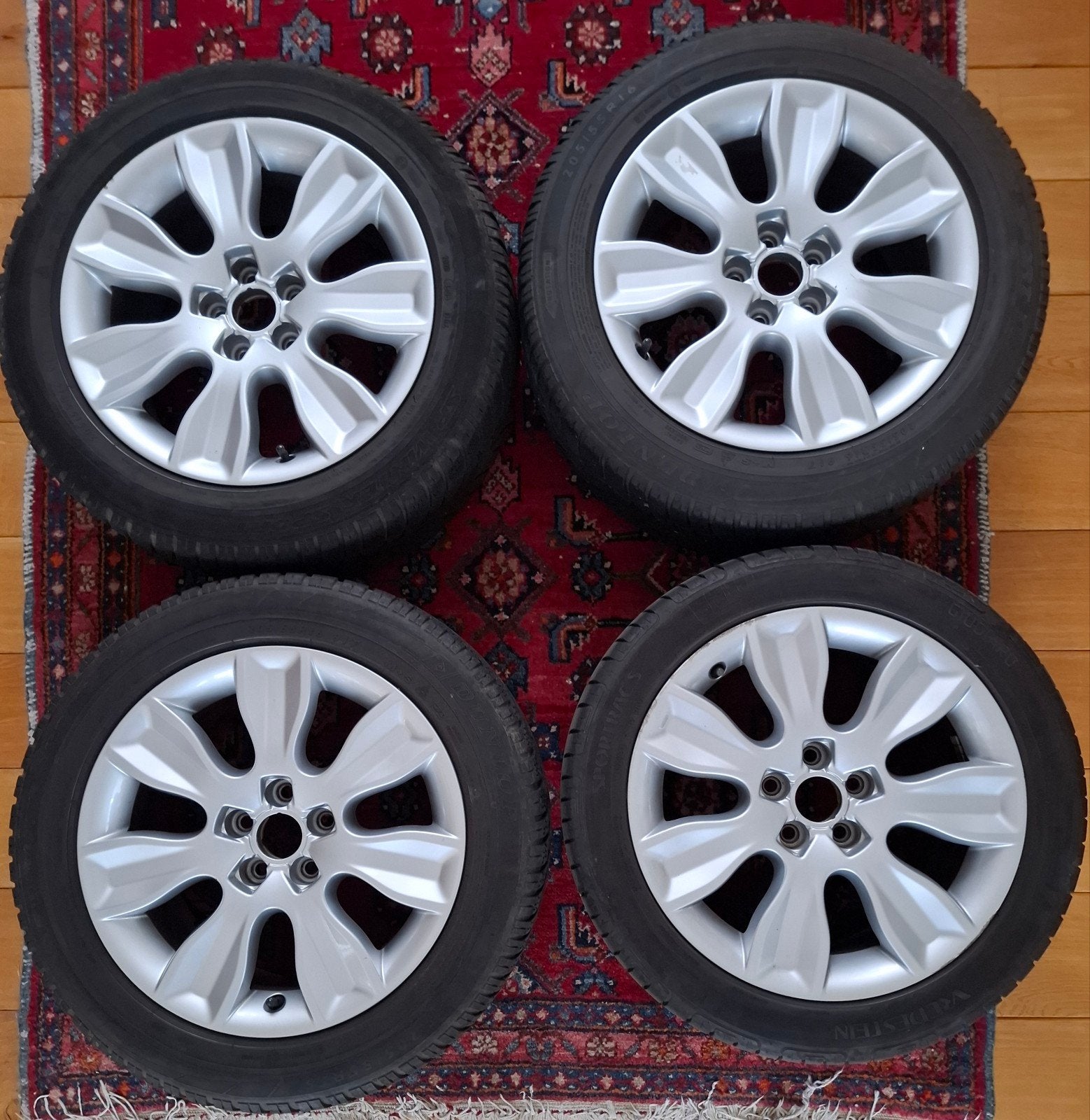 Audi A1 velgen (banden moeten vervangen), Auto-onderdelen, Banden en Velgen, Ophalen, Gebruikt, 16 inch, Banden en Velgen