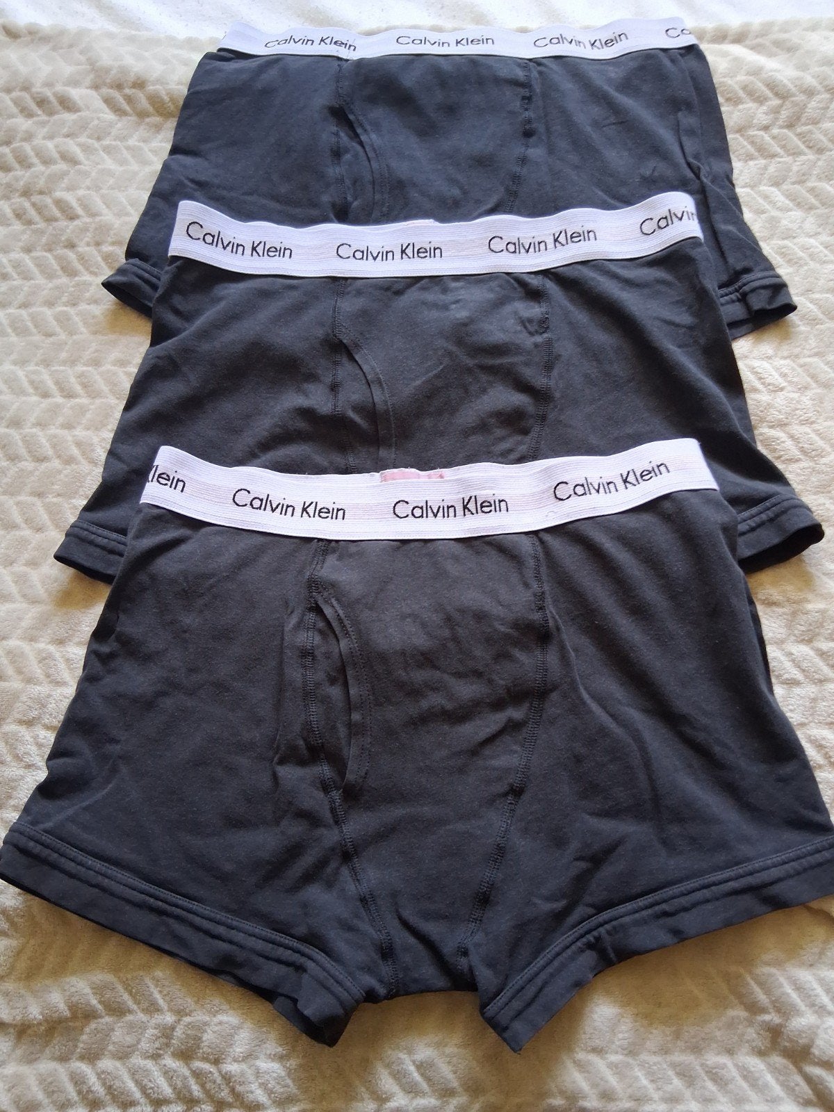 Heren boxershorts maat M gedragen., Kleding | Heren, Ondergoed, Ophalen of Verzenden, Zwart, Calvin Klein, Boxer