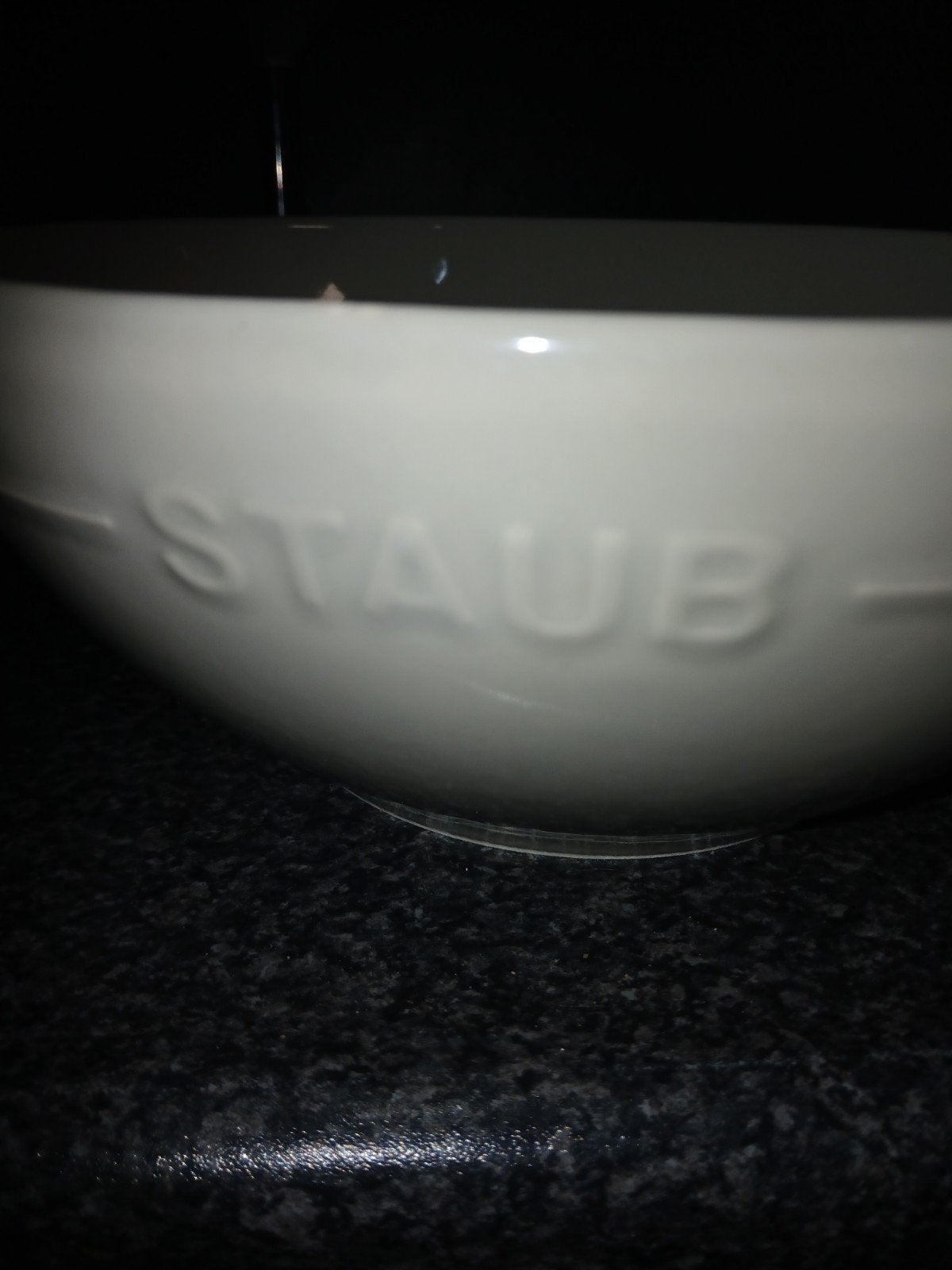 Staub beslagkom, Ophalen of Verzenden, Overige materialen, Overige stijlen, Bord(en)
