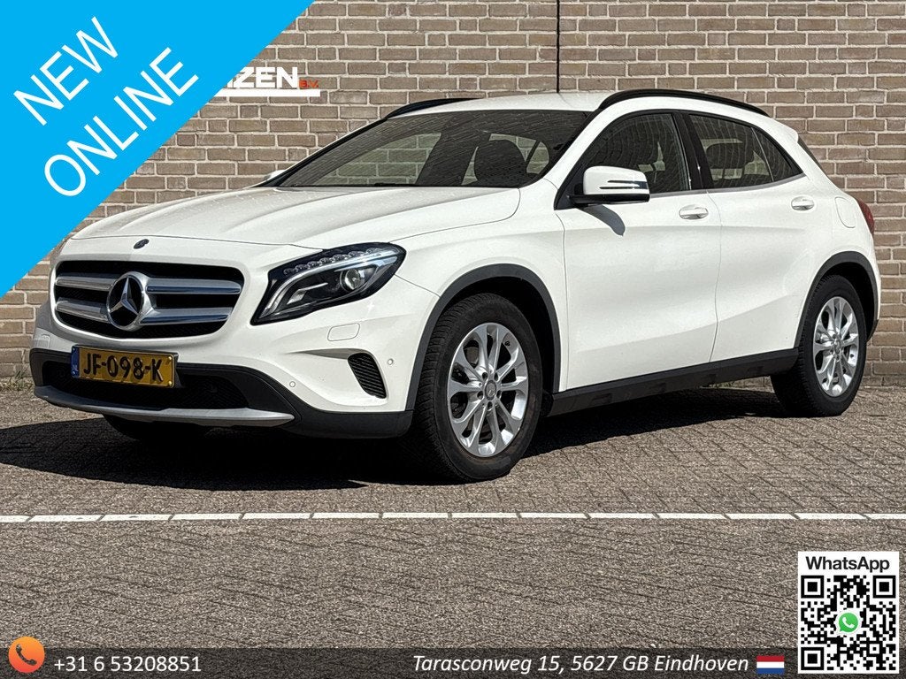 Mercedes-Benz GLA-klasse 180 Ambition | Leder | Airco | Crui, Auto's, Mercedes-Benz, Voorwielaandrijving, 4 cilinders, Leder en Stof