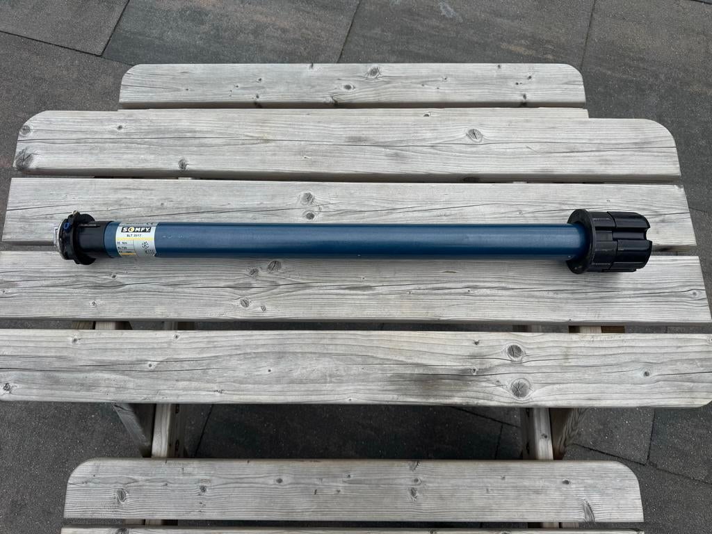 Somfy motor knikarm zonnescherm, Gebruikt, Elektrisch, Ophalen of Verzenden, 250 cm tot 450 cm