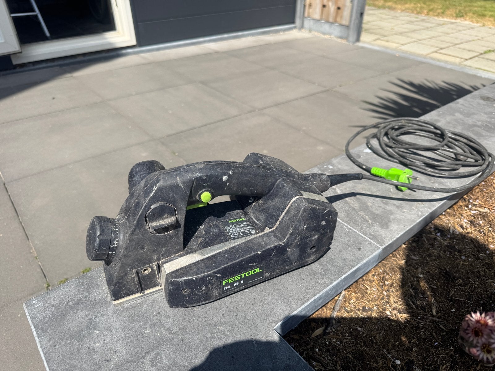 Festool EHL 65 E schaafmachine in Systainer, Ophalen of Verzenden, Gebruikt
