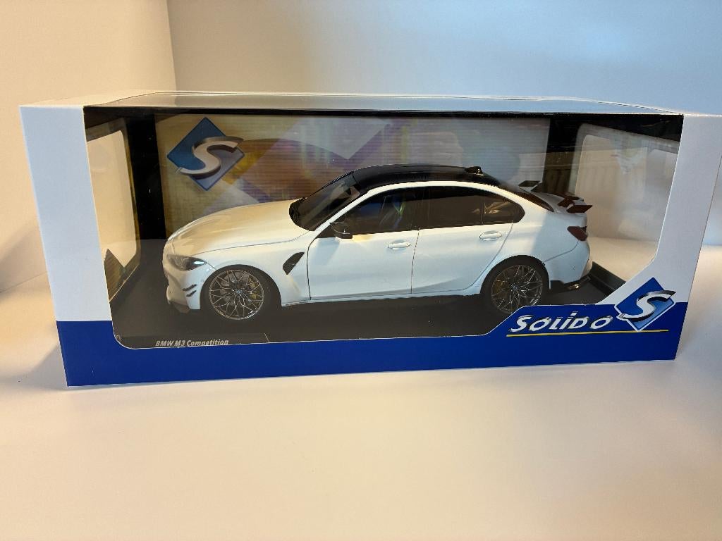 27675: BMW M3 Competition - 2024 - Solido 1:18, Solido, Auto, Solido, Nieuw