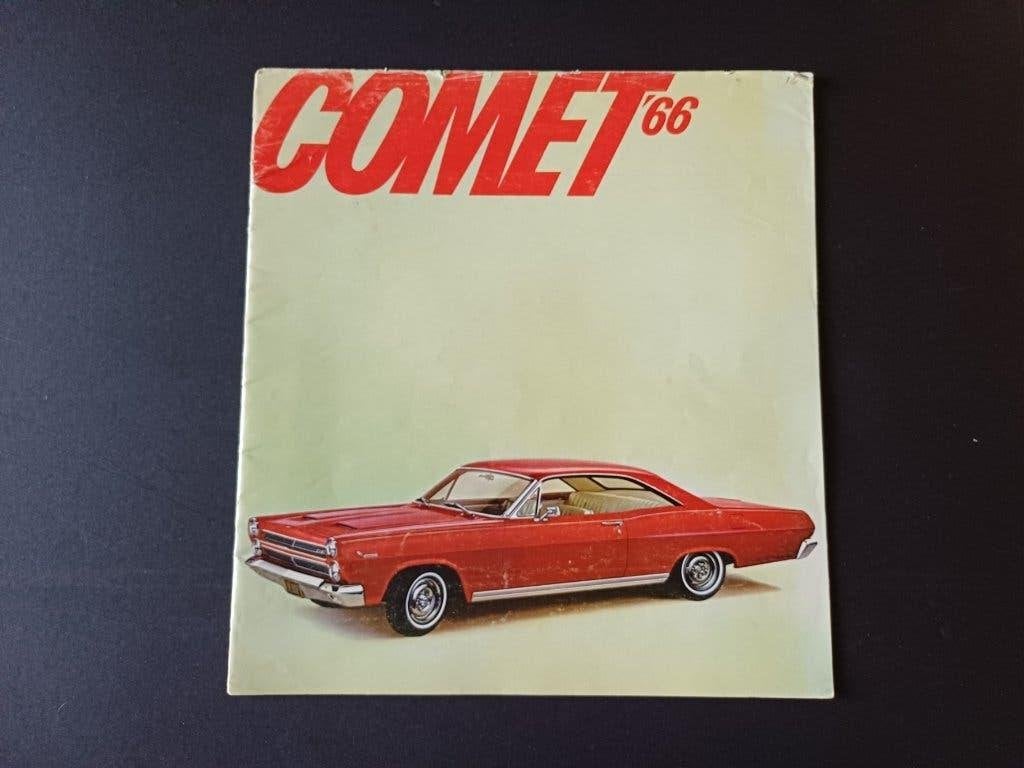 MERCURY COMET 1966 brochure folder USA origineel, Ophalen of Verzenden, Gelezen, Overige merken